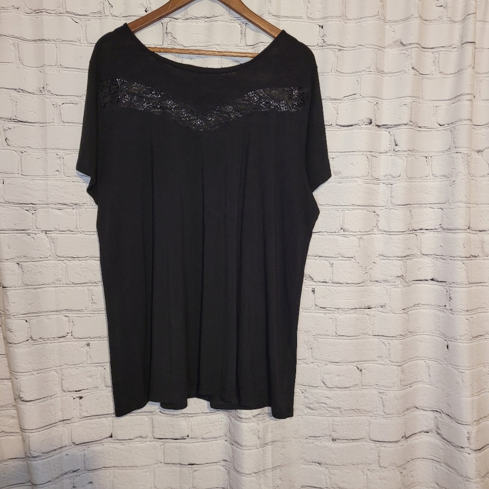 Torrid Black Knit Top